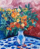 Václav Špála - Poppies and Marigolds - Photo 1