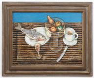 Antonín Procházka - Glass Tray and a Fish - Photo 2