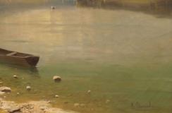 Adolf Chwala - Jezero Mondsee s pohledem na Dračí skálu - Photo 3