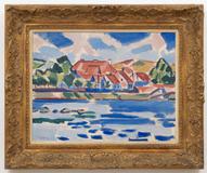 Václav Špála - Houses in Poříčí by the River - Photo 2