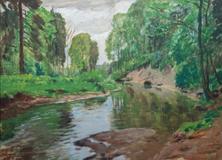 Antonín Hudeček - Na potoce v Častolovicích - Photo 1
