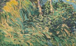 Václav Radimský - Riverside Landscape with Footbridge - Photo 3