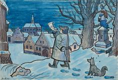 Josef Lada - The Night Watchman - Photo 1