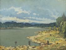 Jaroslav Panuška - Na břehu rybníka - Photo 1