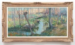 Václav Radimský - Stream near Giverny - Photo 2