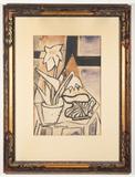 Emil Filla  - Still Life with Amaryllis - Photo 2