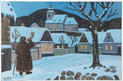 Josef Lada - Ponocný (Štědrý večer) - Photo 1