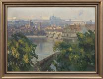 Jaroslav Šetelík - Pohled na Hradčany - Photo 2