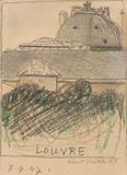 Kamil Lhoták - Paris 47 (set of 14 drawings) - Photo 14