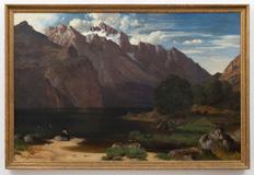 Albert August Zimmermann - Evening beneath the Glacier - Photo 2