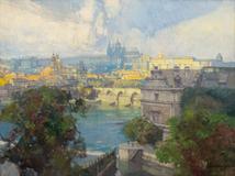 Jaroslav Šetelík - Pohled na Hradčany - Photo 1