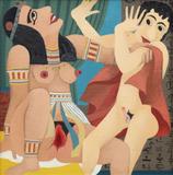 Vlastimil Beneš - Joseph and Potiphar's Wife - Photo 1