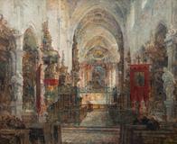 Oldřich Blažíček - Po mši v kostele - Photo 1