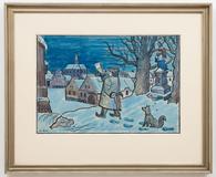 Josef Lada - The Night Watchman - Photo 2