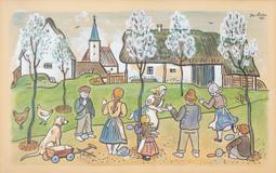 Josef Lada - Children’s Games - Photo 1