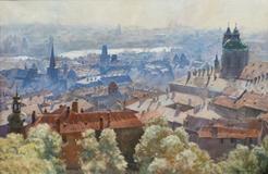 Jaroslav Šetelík - Pohled na Malou Stranu - Photo 1