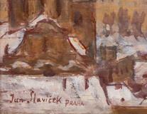 Jan Slavíček - Zasněžená Praha - Photo 3