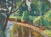 Antonín Hudeček - In the Bend of the River - Photo 1