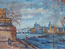 Vincenc Beneš - View from Sova's Mills - Photo 1