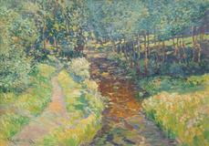 Václav Radimský - Path by the Stream - Photo 1