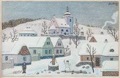Josef Lada - Winter - Photo 1