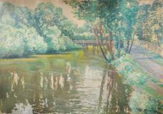 Václav Radimský - Near the Footbridge - Photo 1
