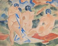 Václav Špála - Three Women by the Water - Photo 1
