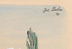 Josef Lada - Hrusice in Spring - Photo 2