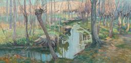 Václav Radimský - Stream near Giverny - Photo 1