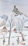 Josef Lada - Sázava Region in Winter - Photo 1